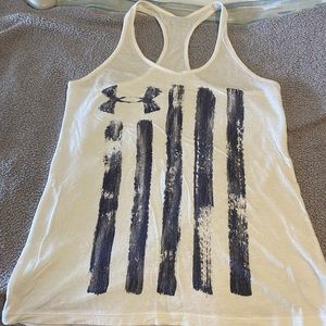 Excellent used condition small white under armor tank